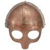 Casque de viking de réplique antique pour GN Cuivre Acier 