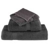 Gants de toilette 4 pcs Anthracite 15 x 21 cm Coton 