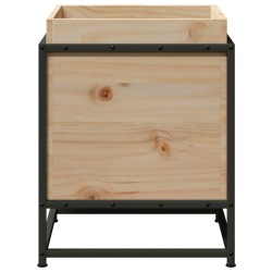 Jardinière 40x40x50 cm bois de pin massif 