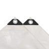  Bâche 650 g / m² 4 x 7 m Blanc alsavelo 