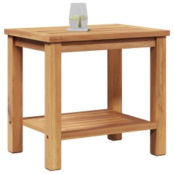 Table basse Marron 50 x 35 x 45 cm Bois de teck massif 