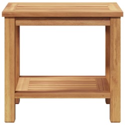 Table basse Marron 50 x 35 x 45 cm Bois de teck massif 