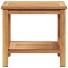 Table basse Marron 50 x 35 x 45 cm Bois de teck massif 