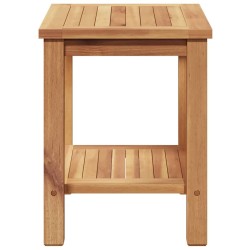 Table basse Marron 50 x 35 x 45 cm Bois de teck massif 