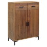 Étagère à chaussures 75x40x110 cm Bois pin massif 