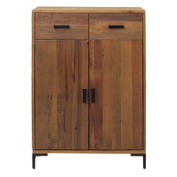 Étagère à chaussures 75x40x110 cm Bois pin massif 