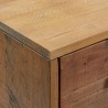 Étagère à chaussures 75x40x110 cm Bois pin massif 