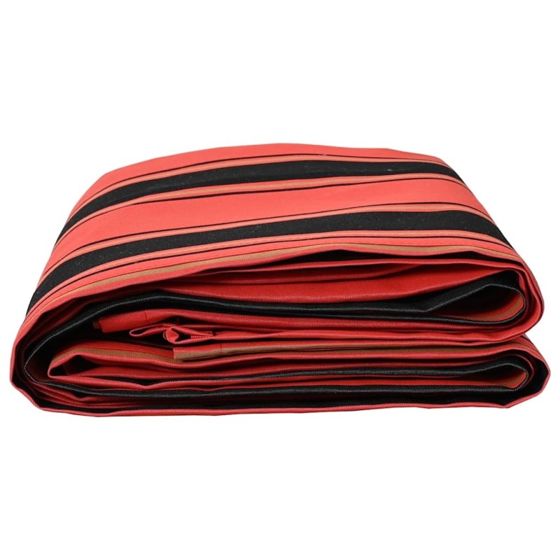 Tissu de rechange pour auvent multicolore, 10x1,6 m. 