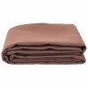 Tissu de rechange pour auvent marron 10x1,6 m 