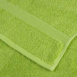 Gants de toilette 4 pcs Pomme verte 15 x 21 cm Coton 
