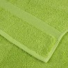 Gants de toilette 4 pcs Pomme verte 15 x 21 cm Coton 
