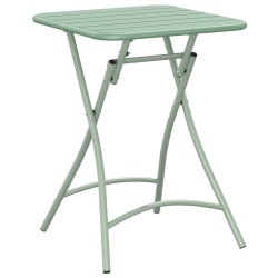 Table de jardin pliable mint légère , 55x55x73 cm en acier. 