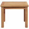 Table basse Marron 45 x 45 x 36 cm Bois de teck massif 
