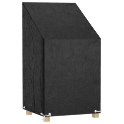 Housse de chaise de jardin 8 œillets 65x65x80/120 cm PE 