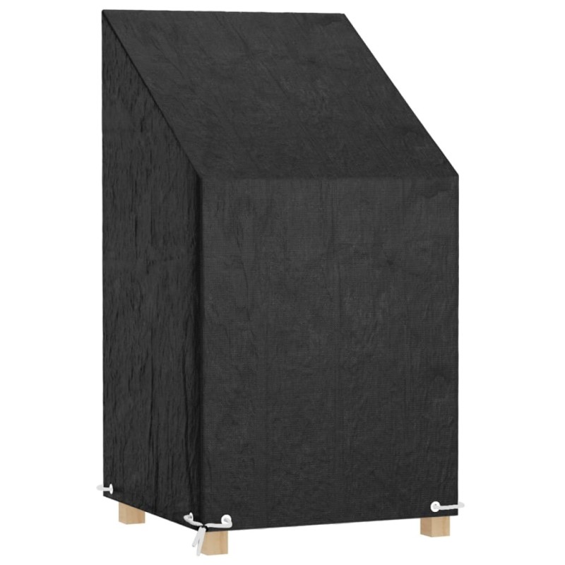 Housse de chaise de jardin 8 œillets 65x65x80/120 cm PE Housse de chaise de jardin 8 œillets 65x65x80/120 cm PE