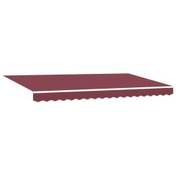 Auvent Rétractable Bordeaux 350x200 cm 