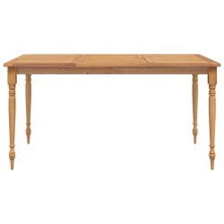 Table Batavia 150x90x75 cm Bois de teck solide 