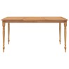 Table Batavia 150x90x75 cm Bois de teck solide 