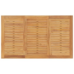 Table Batavia 150x90x75 cm Bois de teck solide 