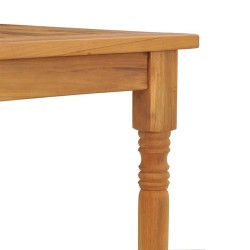 Table Batavia 150x90x75 cm Bois de teck solide 