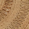 Tapis Jute tressé à la main 120 cm Rond 