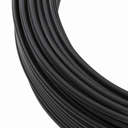 Fil de clôture Anthracite 80 m Acier recouvert de PVC 