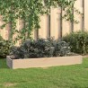 Jardinière surélevée 50x150 cm Bois de pin solide 