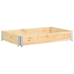 Jardinière surélevée 50x150 cm Bois de pin solide 