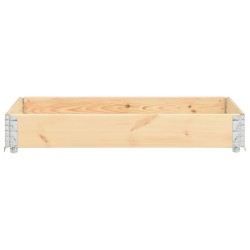 Jardinière surélevée 50x150 cm Bois de pin solide 