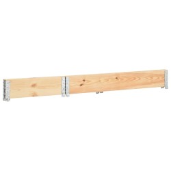 Jardinière surélevée 50x150 cm Bois de pin solide 