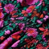 Robe pour enfants à manches longues rose vif 140 