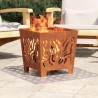 Plaques en Aluminium Antidérapantes avec Motif, 2 pièces 70x40 cm 
