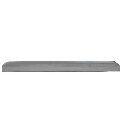 Coussins de Palette pour Banc 2 pcs Gris 180x40x8 cm Tissu Oxford 