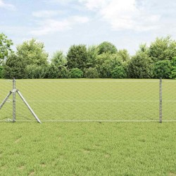 Clôture hexagonale 0,6x10 m Acier galvanisé 