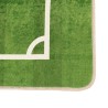 Tapis enfant 160x230cm terrain de football antidérapant lavable 