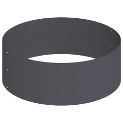 Pot de fleurs en métal Acier/anthracite Acier Grand Durable 