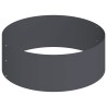 Pot de fleurs en métal Acier/anthracite Acier Grand Durable 