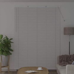 Store de Fenêtre avec des rideaux Autre Blanc 155 x 220 cm Aluminium 