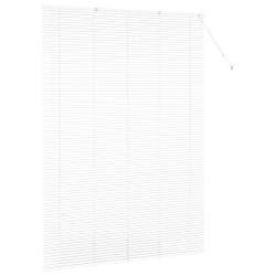 Store de Fenêtre avec des rideaux Autre Blanc 155 x 220 cm Aluminium 