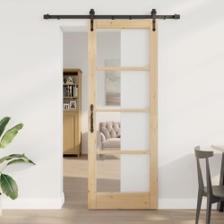 Porte coulissante avec quincaillerie 'ORKDAL'78x211 cm 