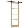 Porte coulissante avec quincaillerie 'ORKDAL'78x211 cm 
