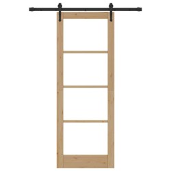 Porte coulissante avec quincaillerie 'ORKDAL'78x211 cm 