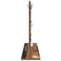 Miroir de vanité Bois ancien Bois récupéré solide et verre 