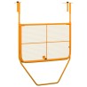 Table de balcon Jaune 60x40 cm Acier 