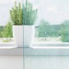 Rideaux en voile avec passe-tringles 2 pcs turquoise 
