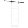 Porte coulissante avec kit matériel 'ORKDAL'blanche 83x232 cm 