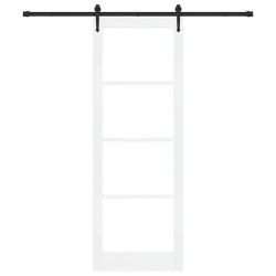 Porte coulissante avec kit matériel 'ORKDAL'blanche 83x232 cm 