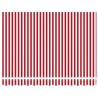 Store à bras manuel rétractable rayé rouge et blanc 350 x 250 cm 