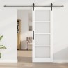 Porte coulissante avec quincaillerie 'ORKDAL'blanche 73,5 x 198,5 cm 