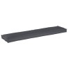Coussins en Palette pour Banc 2 pcs Anthracite 180x40x8 cm Tissu Oxford 